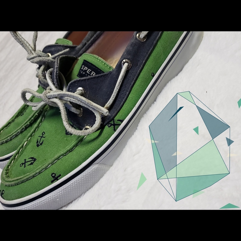 Green sperrys